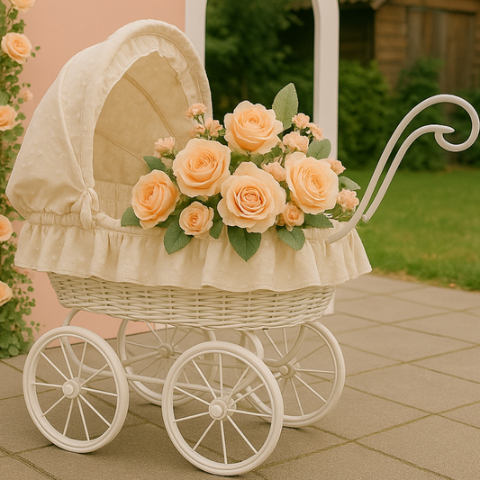 Babyshower - Vintage Flowers - Huur ons in
