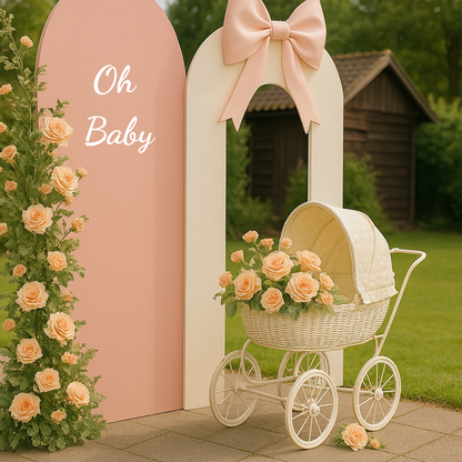 Babyshower - Vintage Flowers - Huur ons in