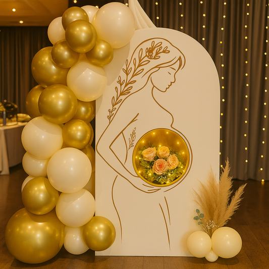 BallonSalon Bloom Backdrop